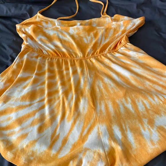 Yellow TieDye Romper - Picture 3 of 3